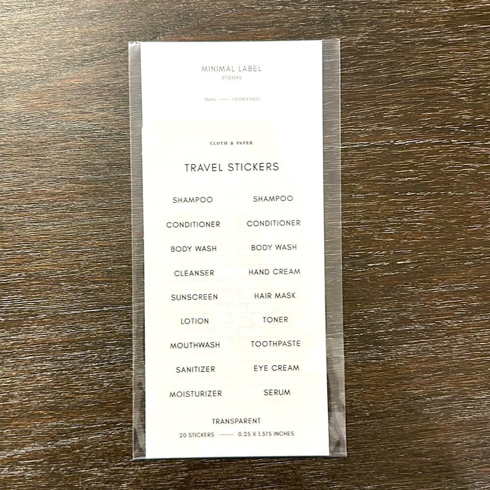 Cloth & Paper Planner Stickers